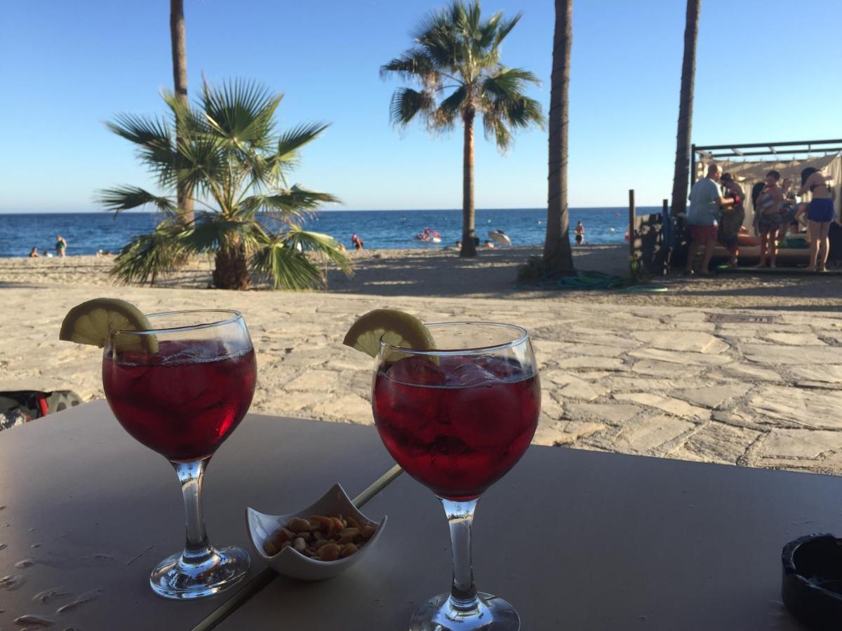 Playa Burriana, Tva Terasser, Havsutsikt, Pool 네르하 외부 사진